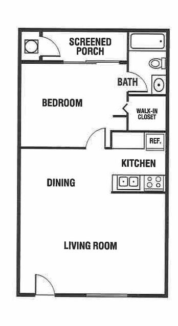 One Bed One Bath - Platinum