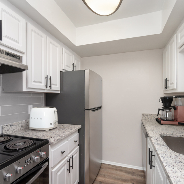 The Park at Murano -  Kitchen with Stainless Steel Appliances
